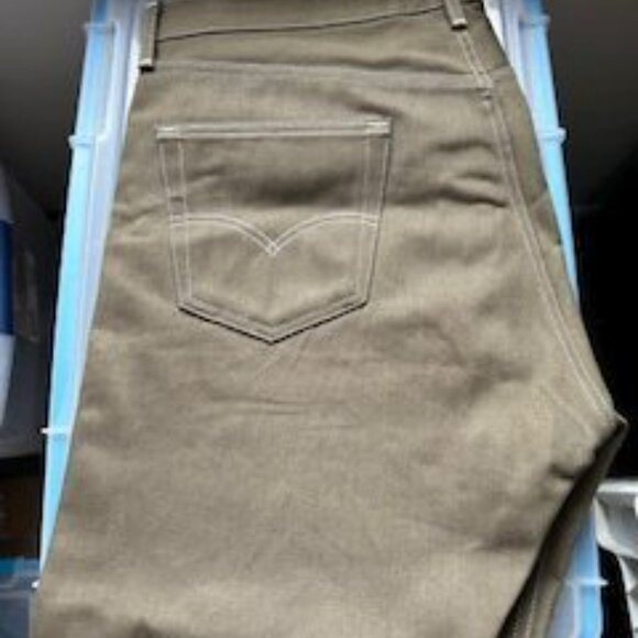 Levi’s 501 Gray Denim Jeans 38W × 32L Button Fly Classic 5-Pocket - Picture 6 of 7